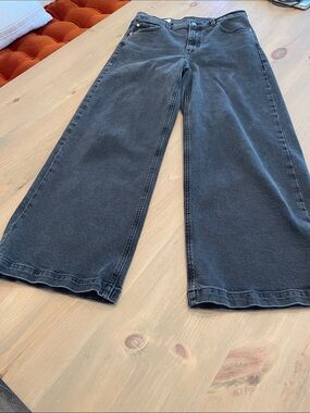 Gap high rise black jeans